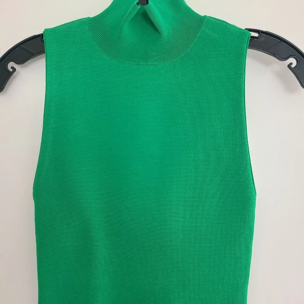 ALICE + OLIVIA Darcey Green Tank Size XS - Picture 2 of 4